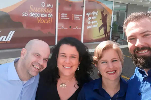 Foto de turma do treinamento Vithall em Garibaldi